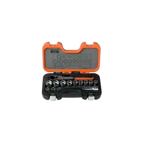 Zestaw nasadek, 14 elementów  (BAHCO)