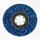 Włóknina szlifierska – ściernica talerzowa Nylon Blue 125x22,2mm (GermaFlex)
