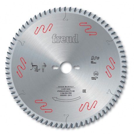 Piły do abrazyjnego drewna tropikalnego i płyt LU2E (Freud)