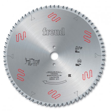 Piły „Supercut" ze zmienną podziałką zębów do formatowania pakietu płyt LSC (Freud)