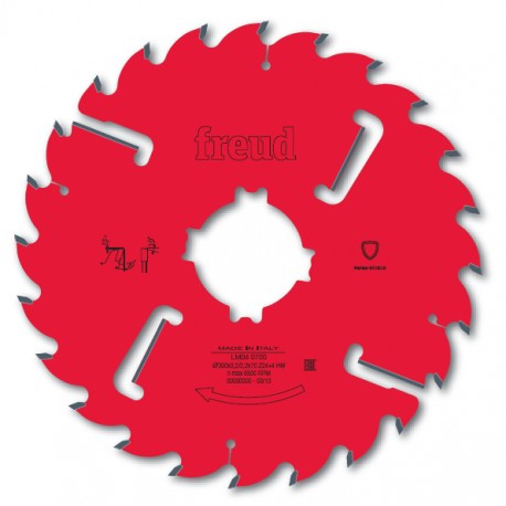 Piły do pilarek wielopiłowych z zębami czyszczącymi LM04 (Freud)