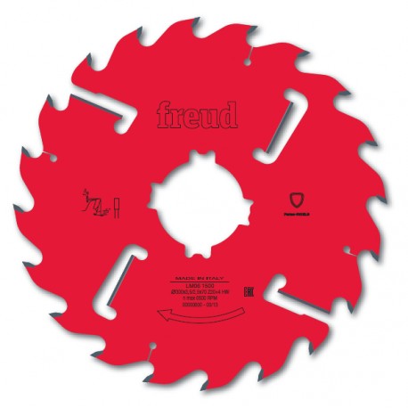 Piły do pilarek wielopiłowych ze zwiększonym rzazem i zębami czyszczącymi LM06 (Freud)