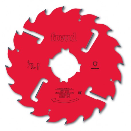 Piły krańcowe z szerokim rzazem i zębami czyszczącymi LM07 (Freud)