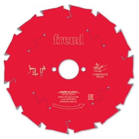 Piły do drewna konstrukcyjnego do przenośnych pilarek tarczowych (Freud)